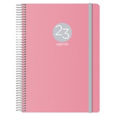 AGENDA 2025 MEMPHIS DÍA PÁGINA 15 X 21 CM MODELO ROSA DOHE 12688 - 25 (Espera 4 dias)